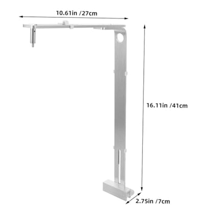 UKCOCO Aquarium Light Riser Bracket Durable Holder for Versatile Fish Tank Compatibility Modern Aesthetic Design Easy Installation for All Aquarium