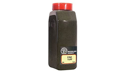 Woodland Scenics T1341 Fine Turf Shaker Soil/50 Cu. in.