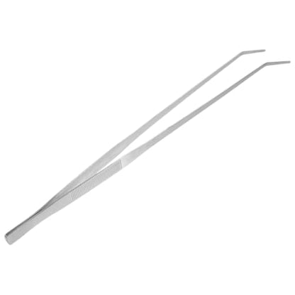 Precision Stainless Steel Feeding Tweezers Long Handle Reptile Feeding Tong Simple Maintenance for Pet Care