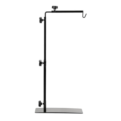 HealSmart Reptile Metal Lamp Stand Adjustable Floor Light Holder, Heating Light Landing Bracket, for Dome lampshade, Terrarium Tank, 15-36 Inch Height