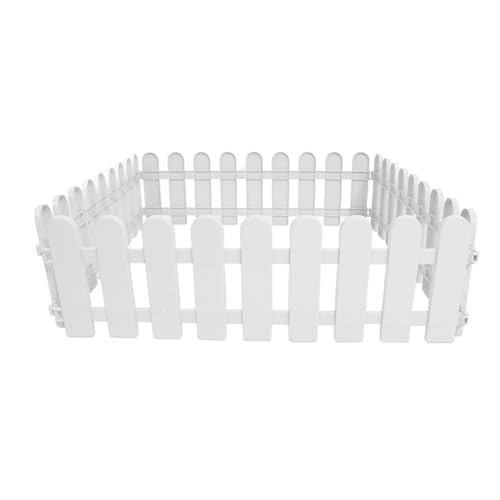 BESPORTBLE 4pcs Outdoor Tortoise Enclosure Fence for Small Animals, Plastic Pet Playpen Panels 50cm X 20cm, Portable Turtle and Rabbit Barrier for Garden and Outdoor Use