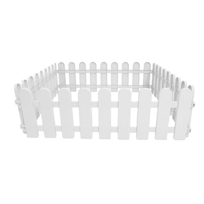 BESPORTBLE 4pcs Outdoor Tortoise Enclosure Fence for Small Animals, Plastic Pet Playpen Panels 50cm X 20cm, Portable Turtle and Rabbit Barrier for Garden and Outdoor Use
