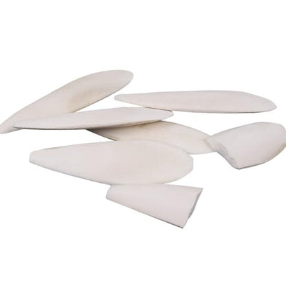 6 Pcs Natural Cuttlebone for Birds Parakeets Pure Cuttlebone Calcium Stone for Parakeets Canaries Cockatiels Tortoise Turtles Cockatiel 11-11.5cm /4.3-4.5”