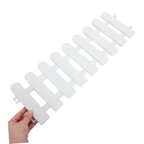 Balacoo Outdoor Tortoise Enclosure 6-Piece Plastic Fence for Reptiles Garden Playpen PET Safety Gate Portable Outdoor Fence for Tortoises and Small Animals