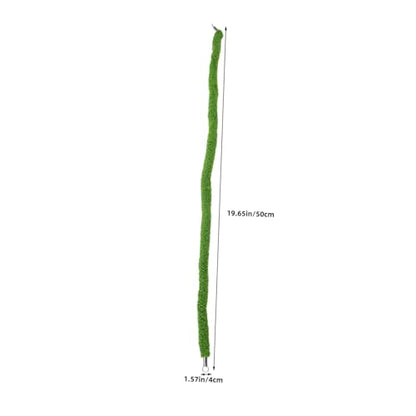 Reptile Climbing Rope Vine 50cm Artificial Terrarium Vine Hanging Swing for Bearded Dragon and Lizard Habitat Decor