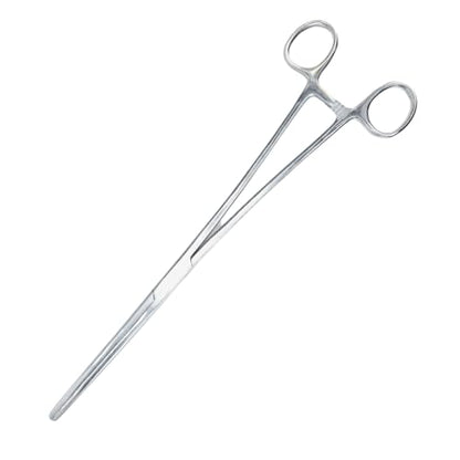 ADROIT 10.25" (26 cm) Stainless Steel Straight Hemostat Forceps | Precision Surgical Tool | Quick-Release Clamp | Robust Grip Teeth | Medical Use Quality - size: 10", style: Straight