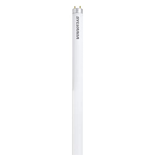SYLVANIA T8 Gro-Lux Fluorescent Tube 18" Light Bulb, 15W, G12 Bi-Pin Base, 325 Lumens, Non-Dimmable, 5500K – 1 Pack (21657), White