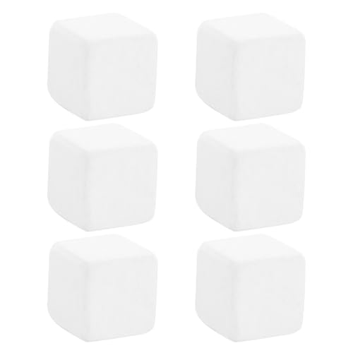 Tortoise Calcium Blocks 6pcs Calcium Cubes for Reptile Health Supplement Turtle Tank for Enhanced Strength
