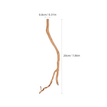 Hemoton Aquarium Driftwood - Natural Wood Driftwood Branches - Fish Tank Habitat - Reptile Climbing Branch for Shrimp Fish Tank Stump Ornament