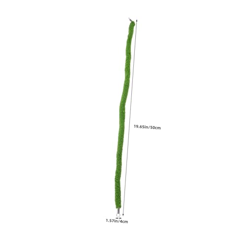 ULTECHNOVO Realistic Jungle Vines Climbing Rope for Reptiles and Snakes with Enhanced Grip Surface and Stable Climbing Support, Plush and Plastic Material Rope with Suction Cup Hook