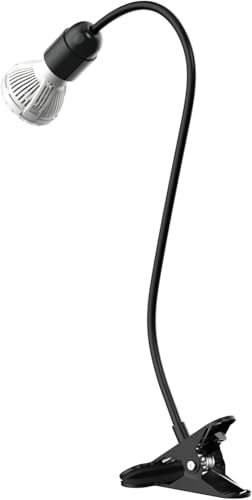 SANSI LED Grow Lights for Indoor Plants, 150W Full Spectrum Gooseneck Clamp Grow Lamp, 10W Power Plant Light with High PPFD for Seeding, Lifetime Free Bulb Replacement Plant Lights for Indoor, 1 Head - size: 1 Head 1 Pack