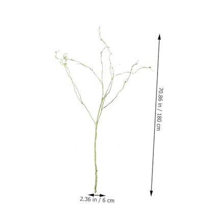 VICASKY Reptile Climbing Vine Decor for Terrarium Fake Vine Plant Suction Cup Realistic Reptile Tank Landscape Accessory for Lizards Snakes and Spiders