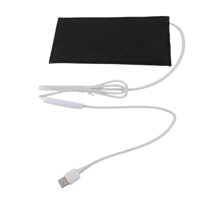 Reptile Heating Pad DC 5V Under Tank Terrarium with Temperature Control USB Power Safety 4 Gear Adjustment Reptile Heat Mat for Turtle Tortoise Snakes Lizard Gecko (25x30cm) - size: 25x30cm