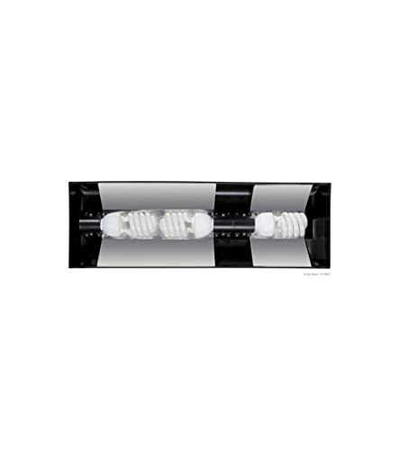 Exo Terra Hagen Compact Incandescent Fixture for PT2610/PT2612 - 60 cm, Medium, Black, 1 Pack - size: 60 cm
