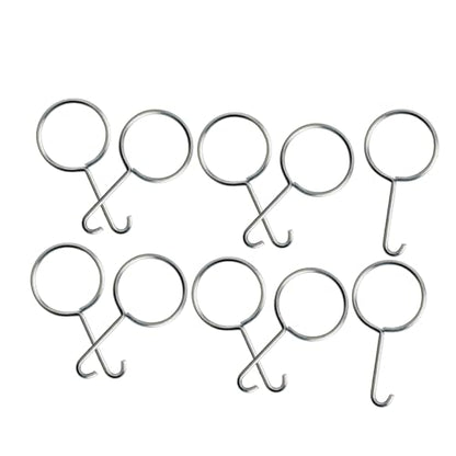 10pcs Stainless Steel Drain Lifting Hooks Efficient Shower Drain Removal Tool for Easy Grate Pulling and Cleaning