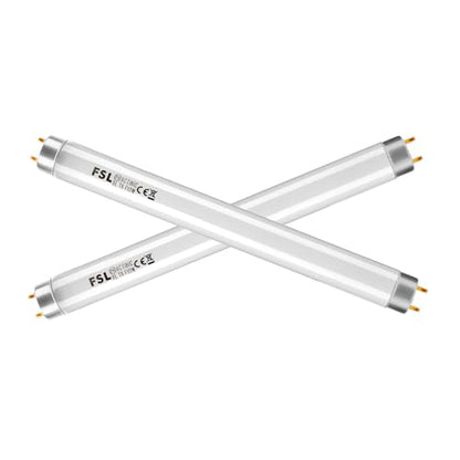 fraxinus 10W Replacement Bulbs, 13 Inch FSL BL T8 F10W Fluorescent Tube, 365-nm UV Light for Asp-ectek, Li-Ba 20W Device. (2 Pack)