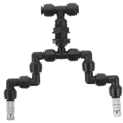 Kisangel Nozzle for Reptile Tanks Fine Mist Sprayer for Plants and Moss Easy Installation for and