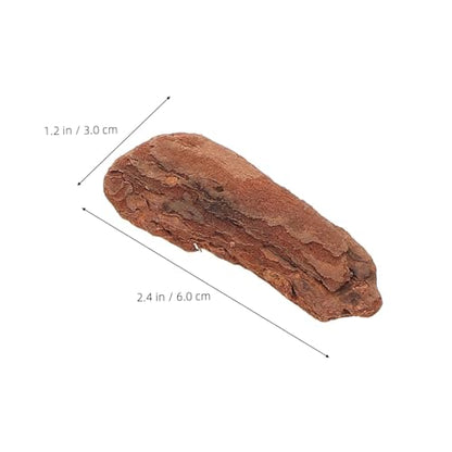 1Bag Reptile Bark Chips Natural Bedding Decor for Terrarium Aquarium Turtle Tanks Rustic and Vivid Substrate for Reptiles and Aquatic Animals