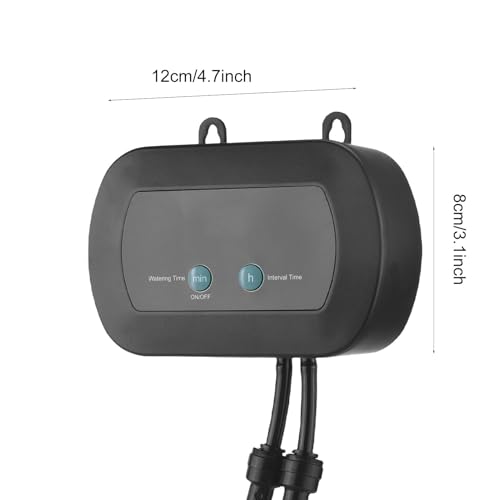 Dpofirs Smart Automatic Misting System with Timer, 360 Degree Rotating Nozzles for Reptile Terrariums, Plant Humidifier for Chameleons, Frogs, Snakes, Turtles
