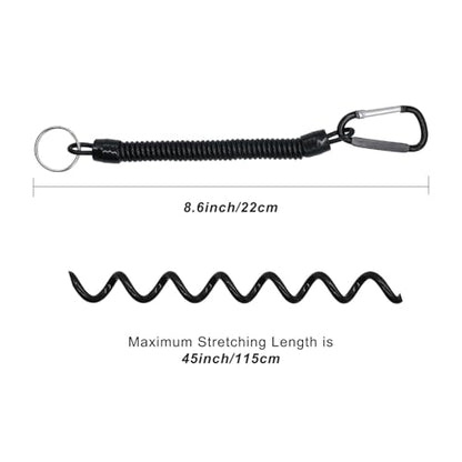 Fish Hook Remover Tool Stainless Steel Fish Dehooker Freshwater Saltwater Fishing Pliers 11-1/2 inch - style: Hook Remover with Lanyard