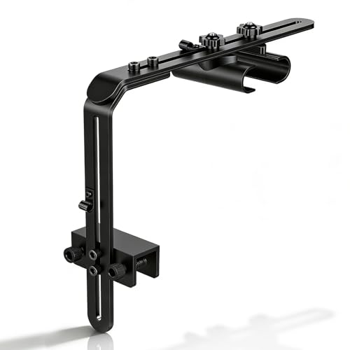 hygger Universal Aquarium Light Riser, Aluminium Adjustable Height/Front-to-Back Fish Tank Light Stand Mounting Bracket Aquarium Lamp Holder Fits 957 978 999 918 075 016