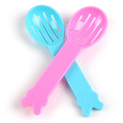5 Pcs Hamster Scooper Plastic Litter Scoop Sifter Hamster Sand Shovel Pet Cleaning Tool Small Pet Urine Sand Shovel