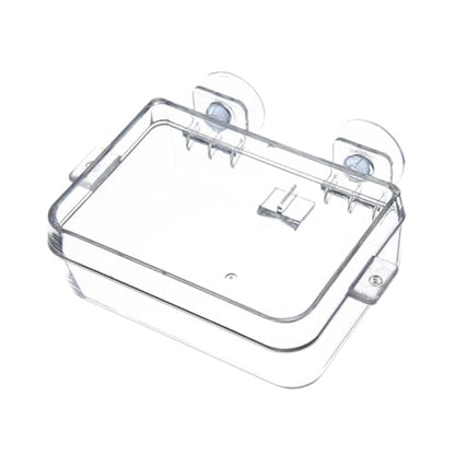 Balacoo 2pcs Reptile Feeding Bowl Anti-Escape Design with Suction Cups Reptile Food and Water Dish for Lizards and Amphibians Terrarium Supplies