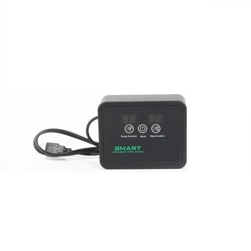 Smart Reptile Terrariums Humidifiers Automatic Reptile Misting System Kit with Timer Nozzles for Rainforest Plants Amphibian(with Box-US Plug) - color: With Box-us Plug