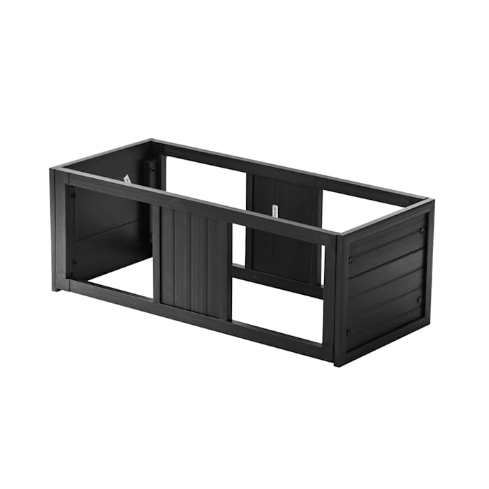 New Age Pet ECOFLEX Mojave Reptile Habitat Stacker, Medium, 36", Black