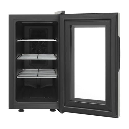 23L/6.08gal Portable Reptile Scientific Lab Incubator, Humidity Reptile Incubator 50-104°f Adjustable Range LED Display Double-Glazed Insulated Layer 3 Removable Metal Shelves Ventilation
