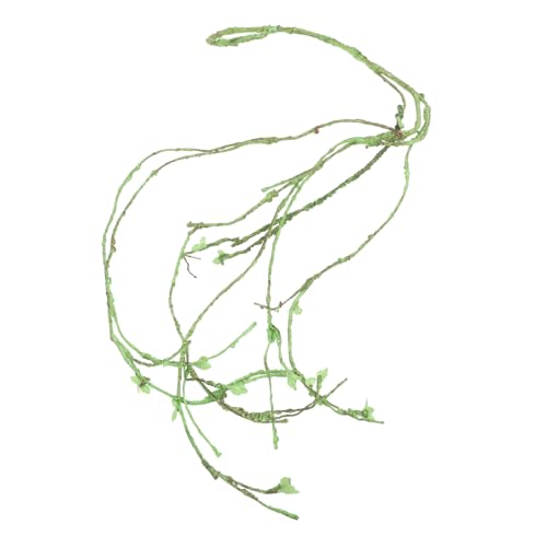 Mipcase Reptile Climbing Vine Decoration for Terrarium Realistic Faux Vine for Lizards Chameleons Geckos and Flexible Jungle Decor for Reptile Tanks Habitat Accessory