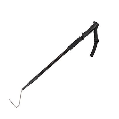 Portable Mini Snake Hook, Snake Catcher Stainless Steel Extensible Snake Hook Collapsible Snake Tongs Retractable Catching Snake Handling Tool with Handle for Pick up Handling Tool