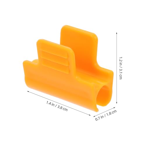 30pcs Greenhouse Clips Sunshade Net Fixing Clamps 11mm Plastic Cover Clips for Garden Hoops Tarp Awning Clamp Suitable for Greenhouse Hoops Grow Tunnel