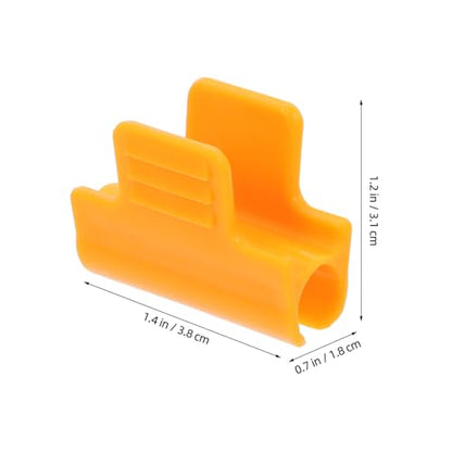 30pcs Greenhouse Clips Sunshade Net Fixing Clamps 11mm Plastic Cover Clips for Garden Hoops Tarp Awning Clamp Suitable for Greenhouse Hoops Grow Tunnel