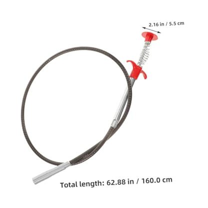 ABOOFAN 2pcs Claw Hook Snake Tool Hair Catcher for Shower Drain Manual Toilet Plumbing Tools Flexible Grabber Claw Home Sink Drain Unclogger