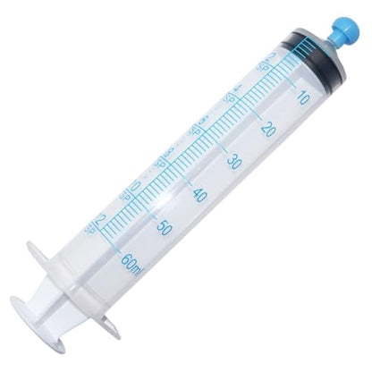 ONE-CARE 60ml Oral Syringe with Cap - Sterile, Individually Wrapped - 25 Syringes/box (25 Pack), Slip Tip, Syringe for Liquid, Versatiie use - size: 60ml
