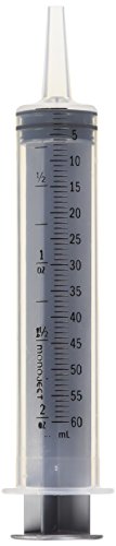 Lixit Hand Feeding Syringes for Puppies, Kittens, Rabbits and Other Baby Animals (60ML Pack of 1) - size: 60ML Pack of 1