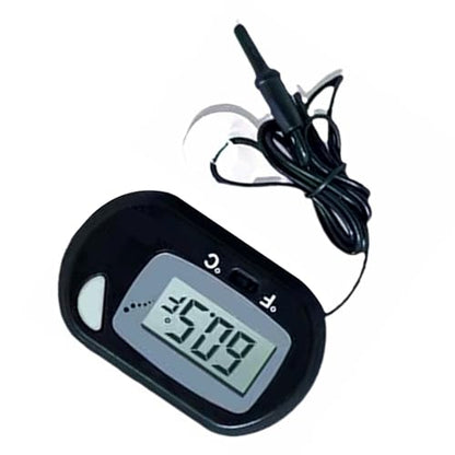 ZJchao Digital Aquarium Thermometer LCD Display Reptile Fish Thermometer with Probe for Water Temperature Measurement Fish Tanks Reptile Habitats