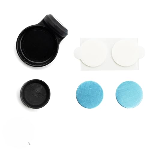 Pangea Microdish Kit for Micro Gecko Feeding, Mini Water Bowl for Tiny Reptiles and Other Small Pets, Magnetic Attachment Dots Included 1.5in x .75in (S Surface Mount) - size: S Surface Mount