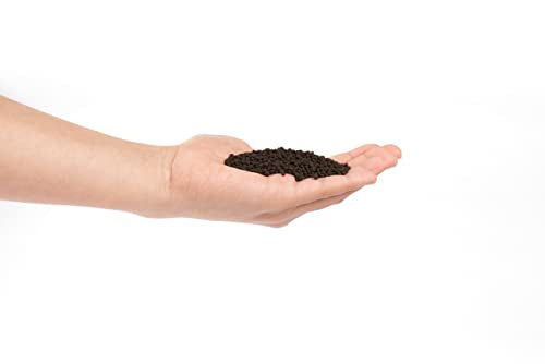 LANDEN THRIVA Natural Soil Substrate for Natural Planted Aquarium, Plant or Shrimp Stratum, Clay Gravel and Stable Porous Substrate for Freshwater Aquarium, Rainforest Black 5L(10lbs),Medium Size - size: M-3mm-5L