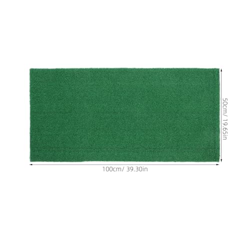 Luxshiny Realistic Fake Grass Mat Fish Tank Reptile Ramp Turf Artificial Grass Mat for Turtle Basking Aquatic Terrariums Outdoor Indoor Use