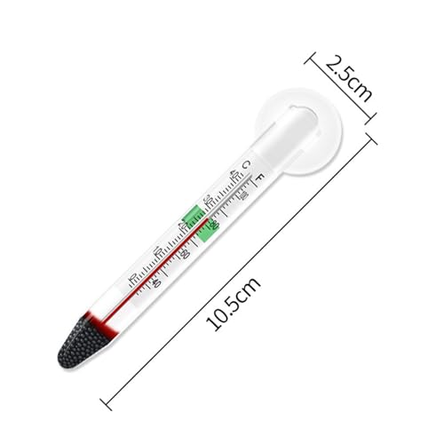5 Pieces Aquarium Thermometer Fish Tank Thermometer Accessories for All Water