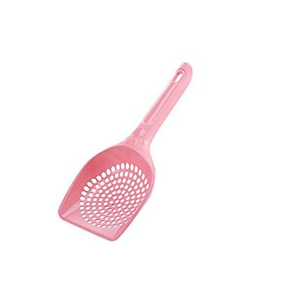 Baost 1Pc Plastic Cat Litter Scoop Pet Care Sand Waste Scooper Shovel Hollow Litter Scoop Shovel Deep Scoop Shovel Reptile Litter Cleaner Scoop for Sifting Kitty Cats Litter Small Hole#Random - size: Small Hole#Random
