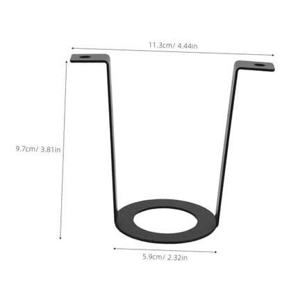 2pcs Reptile Lamp Bracket Adjustable Metal Lamp Stand for Terrarium Uvb Basking Light Holder Compatible Glass Enclosures for Lizards and Amphibians