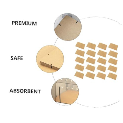 Reptile Box Cushion Paper 50 Sheets Thick Reptiles Box Paper Pad for Feeding and Raising Sturdy