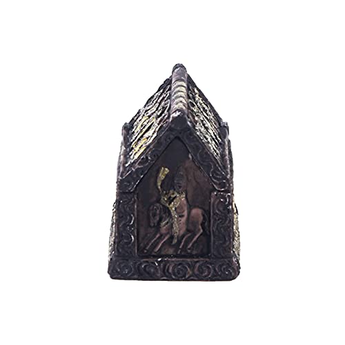 Aquarium Fish Tank Coffin Decorations Reptile Turtle Lizard Spider Tanks Ancient Egypt Terrarium Death Décor Ornament Pet