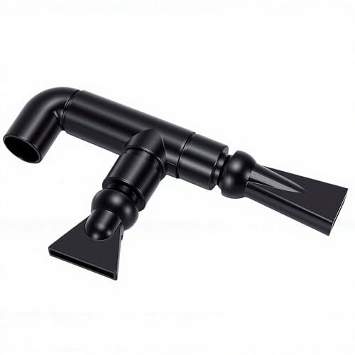 Pssopp Aquarium Aerators and Pumps Double Outlet High Water Reptile Water Spray Nozzle for Aquarium Clean and Circulation. Fish Tank Nozzle, PVC Outlet Return Pipe (External Diameter 23mm/0.9in)