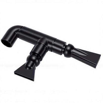 Pssopp Fish Tank Water Outlet Fish Tank Nozzle, PVC Double Outlet High Water Reptile Spray Nozzle for Aquarium Clean and Circulation. Aquarium Aerators and Pumps (External Diameter 23mm/0.9in)