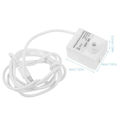 FOMIYES Usb Mini Submersible Water Pump for Fish Tanks and Efficient Fountain Pump for Hydroponic Systems and Aquariums Lightweight and Design for Indoor and Outdoor Use