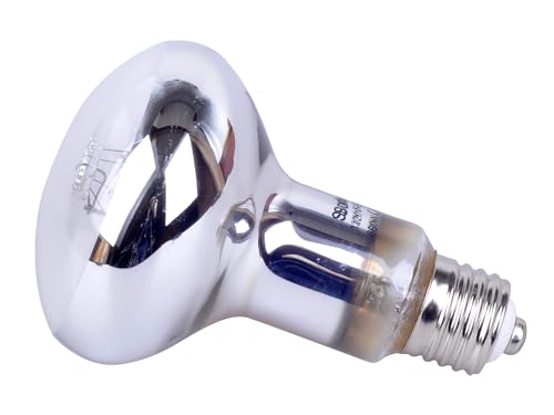 Sundew Mercury Vapor UVB Reptile Lamp 80W, 120V E26 – Coated Glass Soft-Beam UVB (Coated) - color: Coated